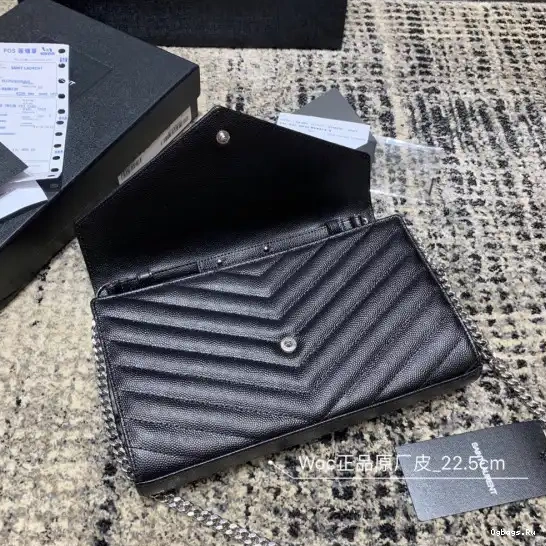 CASSANDRE CHAIN WALLET MATELASSÉ YSL 0531